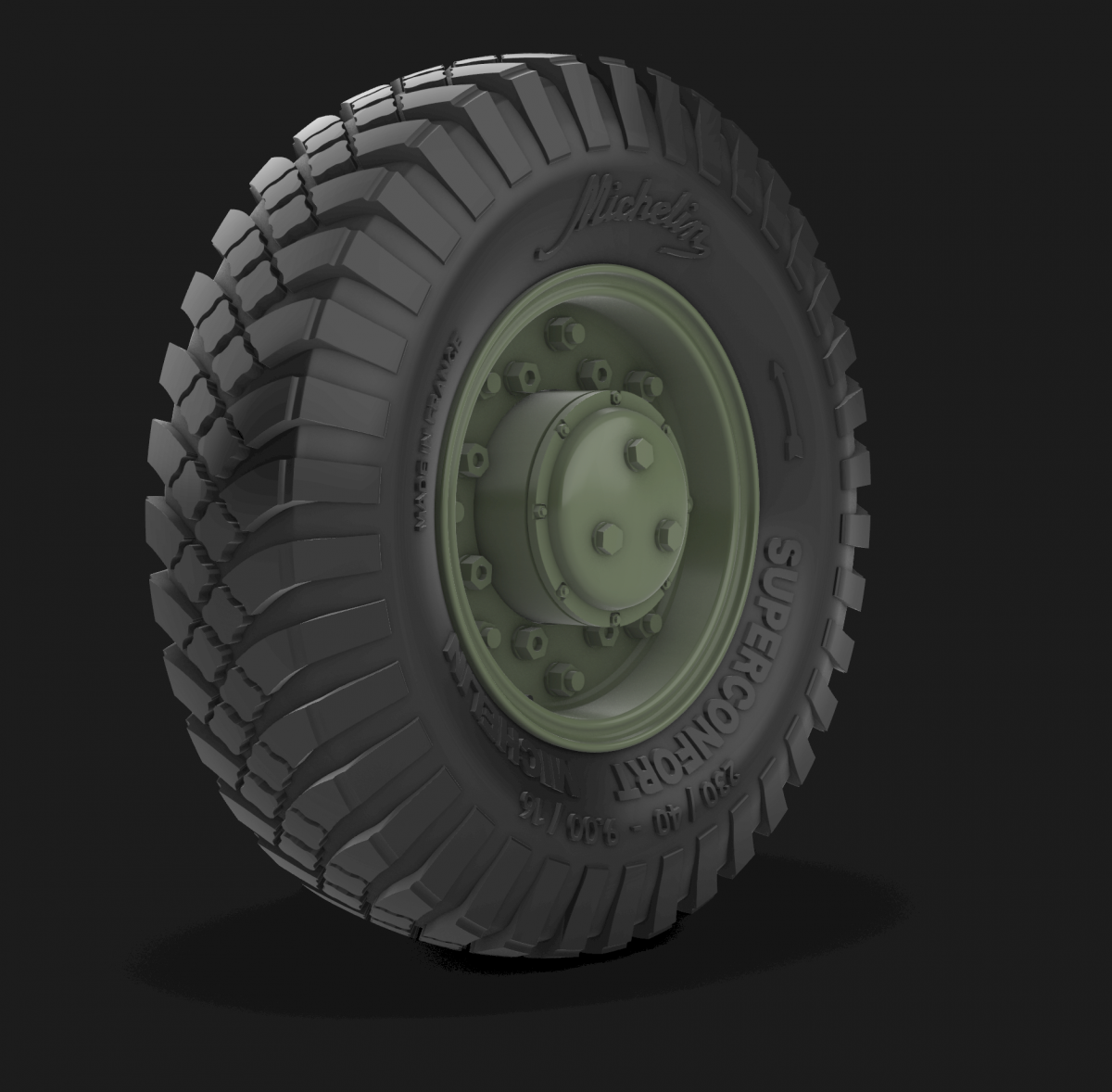 Roues de route Panzer Art RE35-716 Laffy V15C 1/35