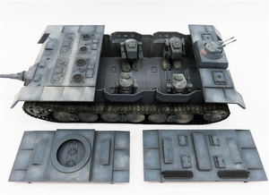 Modelcollect UA72180 Poing de guerre allemand P.500 &amp;quot;Gungnir&amp;quot; 1/72 – Bild 9