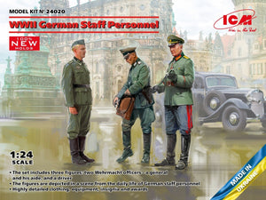 ICM 24020 Personnel d&amp;#39;état-major allemand de la Seconde Guerre mondiale 1/24