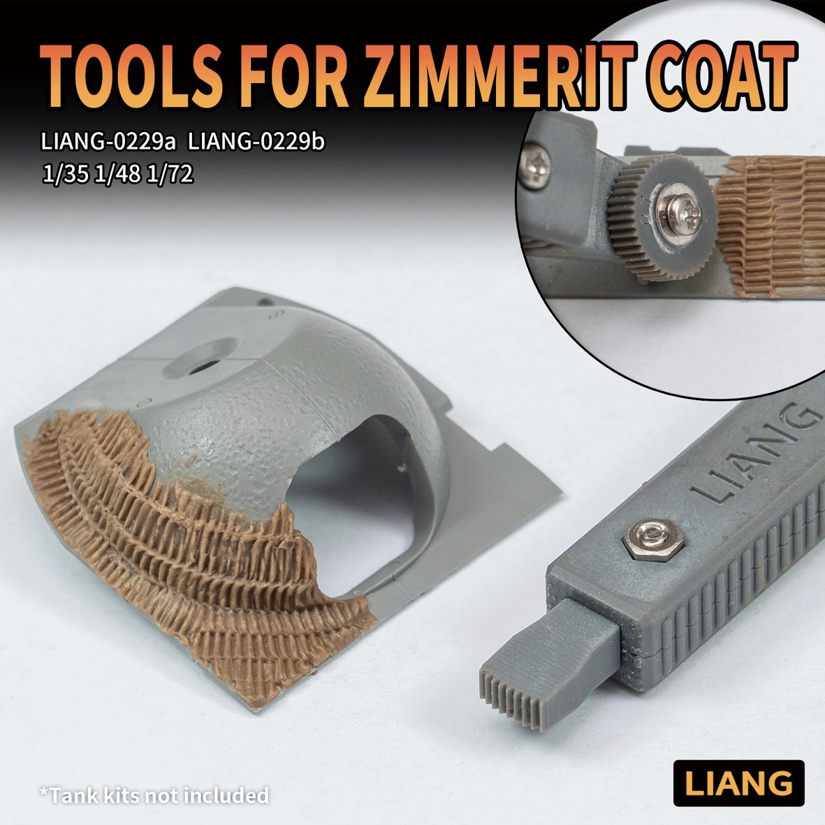 Outils Liang 0229A pour revêtement Zimmerit