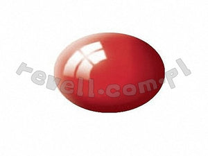 Revell 36131 Rouge feu brillant RAL 3000 Aqua Color 18 ml