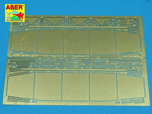 Aber 48020 Char moyen allemand Pz.Kpfw. IV, Ausf. H, J début - vol. 4 - jeu supplémentaire - jupes latérales (1/48)