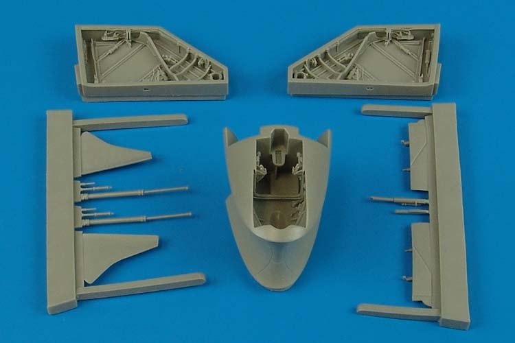 Aires 4501 MiG-17F Fresco Baie de train d'atterrissage C 1/48 Hobby Boss 