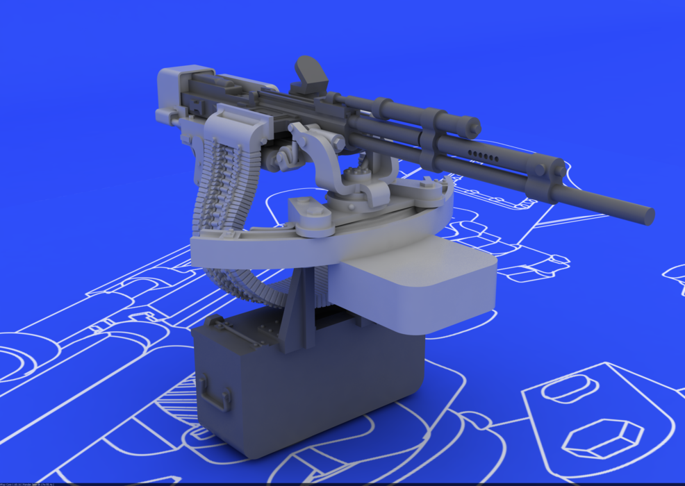 Eduard 648079 Pistolet Il-2 UBT 1/48 (Tamiya)  – Bild 3
