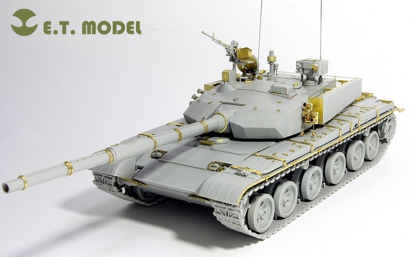 ET Modèle E35-008+E35-011 PLA ZTZ 99B MBT Basic pour Hobbyboss 82440 et jupes latérales