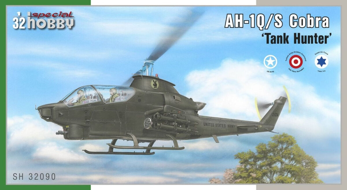 Special Hobby 32090 AH-1Q/S Cobra &amp;#39;Tank Hunter&amp;#39; 1/32