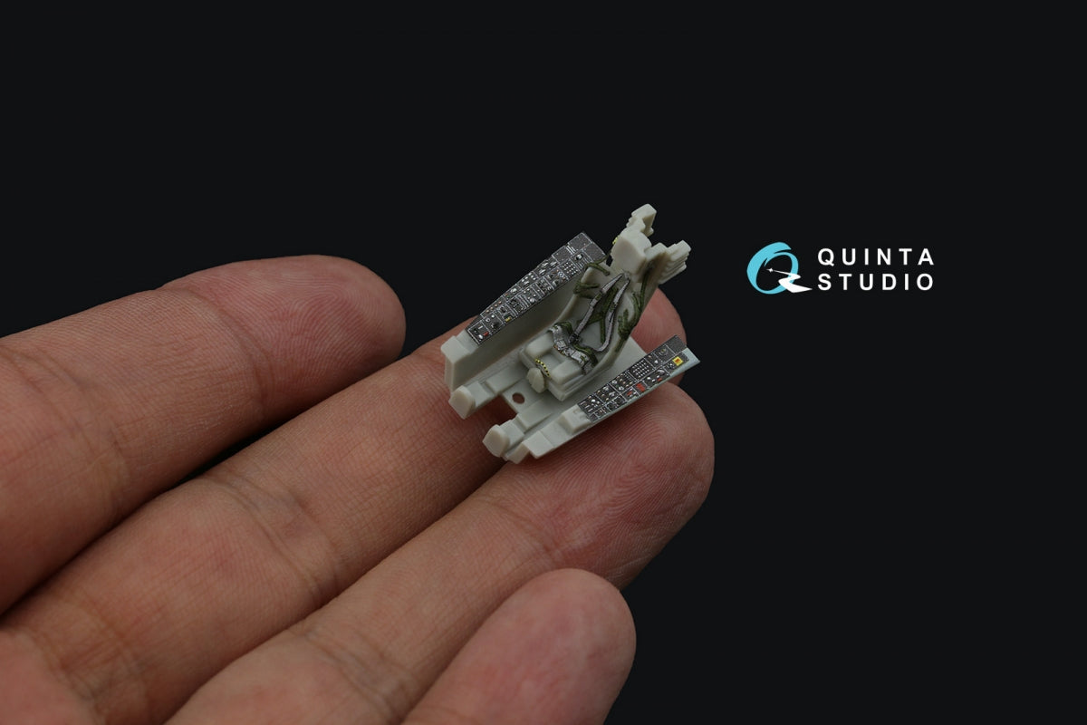 Intérieur imprimé en 3D et coloré sur papier décalcomanie Quinta Studio QD72104 CF-104 (Hasegawa) à l&amp;#39;échelle 1/72 – imagen 8