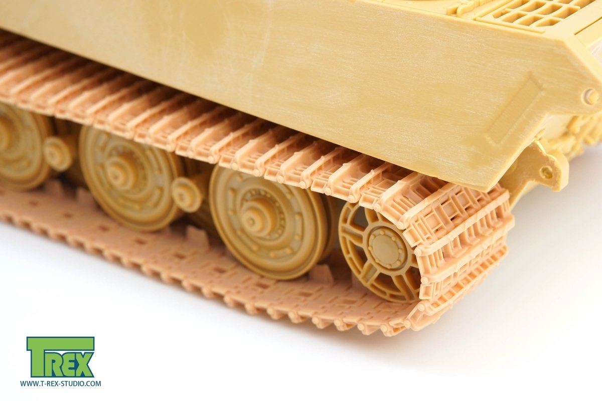 T-Rex Studio TR84008 Patins de chenilles King Tiger 1 1/48 – imagen 2