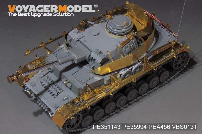 Maquette Voyager PE351143 Char allemand Pz.Kpfw.IV Ausf.J Basic de la Seconde Guerre mondiale pour BORDER BT-006 au 1/35 – Bild 6