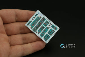 Intérieur imprimé en 3D et coloré sur papier décalcomanie Quinta Studio QD48380 Mi-8MT (AMK) 1/48  – Bild 5