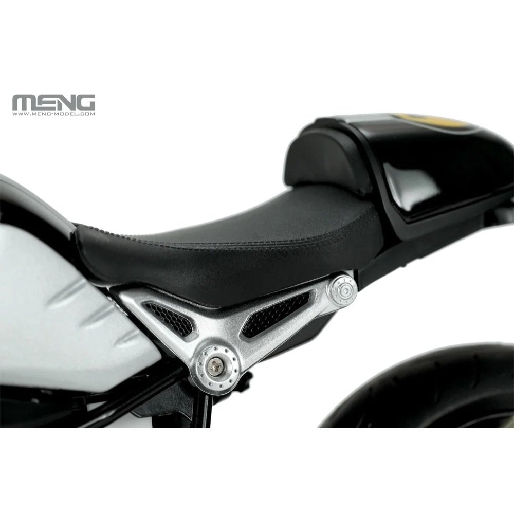 Meng Model MT-003u BMW R nineT Option 719 Black Storm Metallic Vintage Édition Pré-colorée 1/9  – image 7