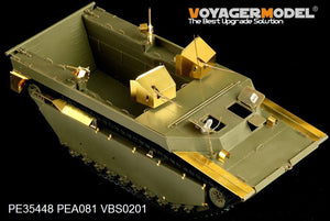 Maquette Voyager PE35448 WWII US LVT-4 Water Buffalo Landing Vehicle Chenillé de base pour AFV CLUB 35205 1/35  – immagine 7