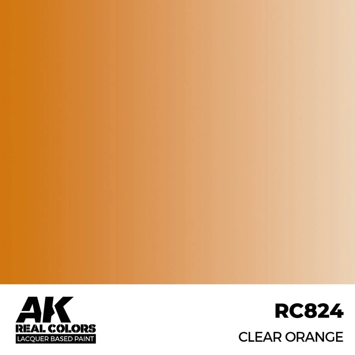 AK Interactive RC824 Orange clair 17 ml