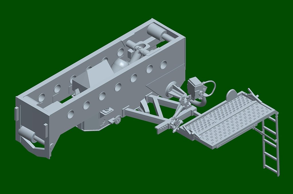 Hobby Boss 82940 Lance-roquettes multiple russe 9A52-2 Smerch-M de RSZO 9k58 1/72 – immagine 11