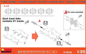 MiniArt 37050 T-55 RMSh - Chenilles fonctionnelles. Modèle ancien (1/35) – image 2