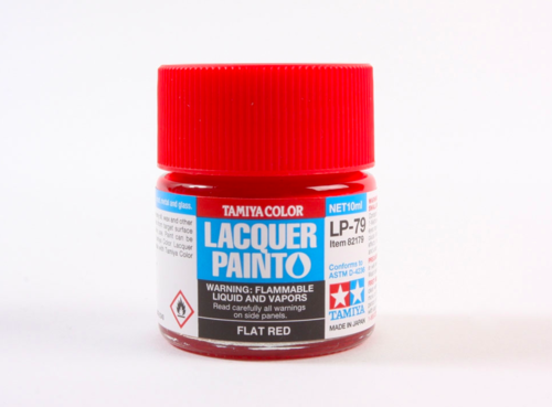 TAMIYA 82179 LP-79 Rouge mat 10 ml – imagen 3