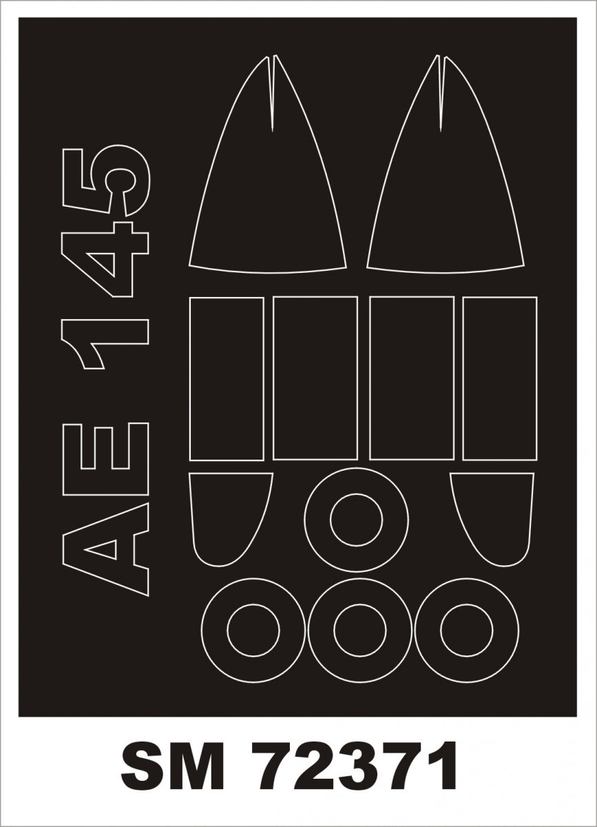 Montex SM72371 AERO 145 pour KP 1/72