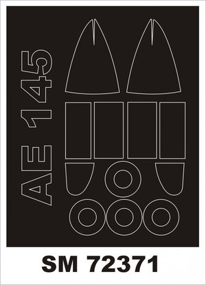 Montex SM72371 AERO 145 pour KP 1/72
