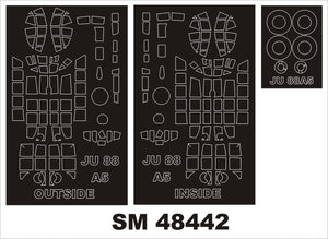 Montex SM48442 Ju-88A-5 ICM 1/48