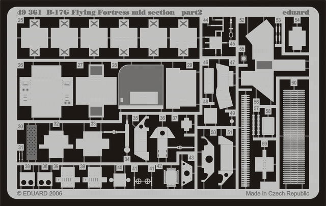 Eduard 49361 B-17G section centrale 1/48 Revell – imagen 2