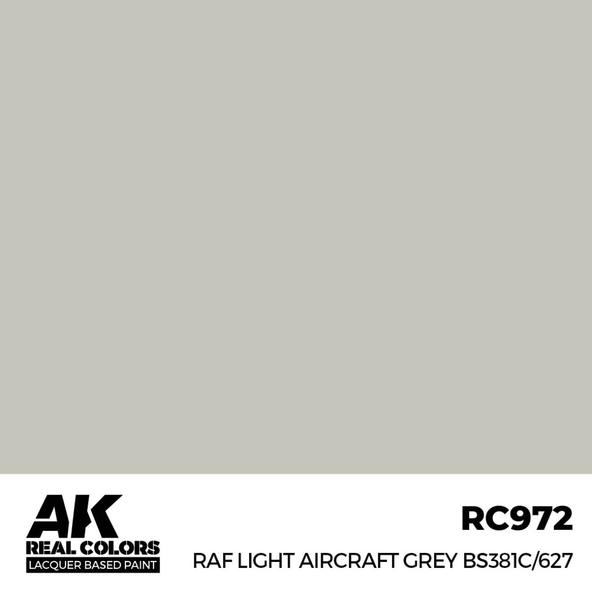 AK Interactive RC972 RAF Avion léger Gris BS381C/627 17 ml