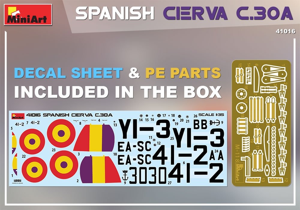 Miniart 41016 Espagnol Cierva C.30A 1/35 – Bild 5