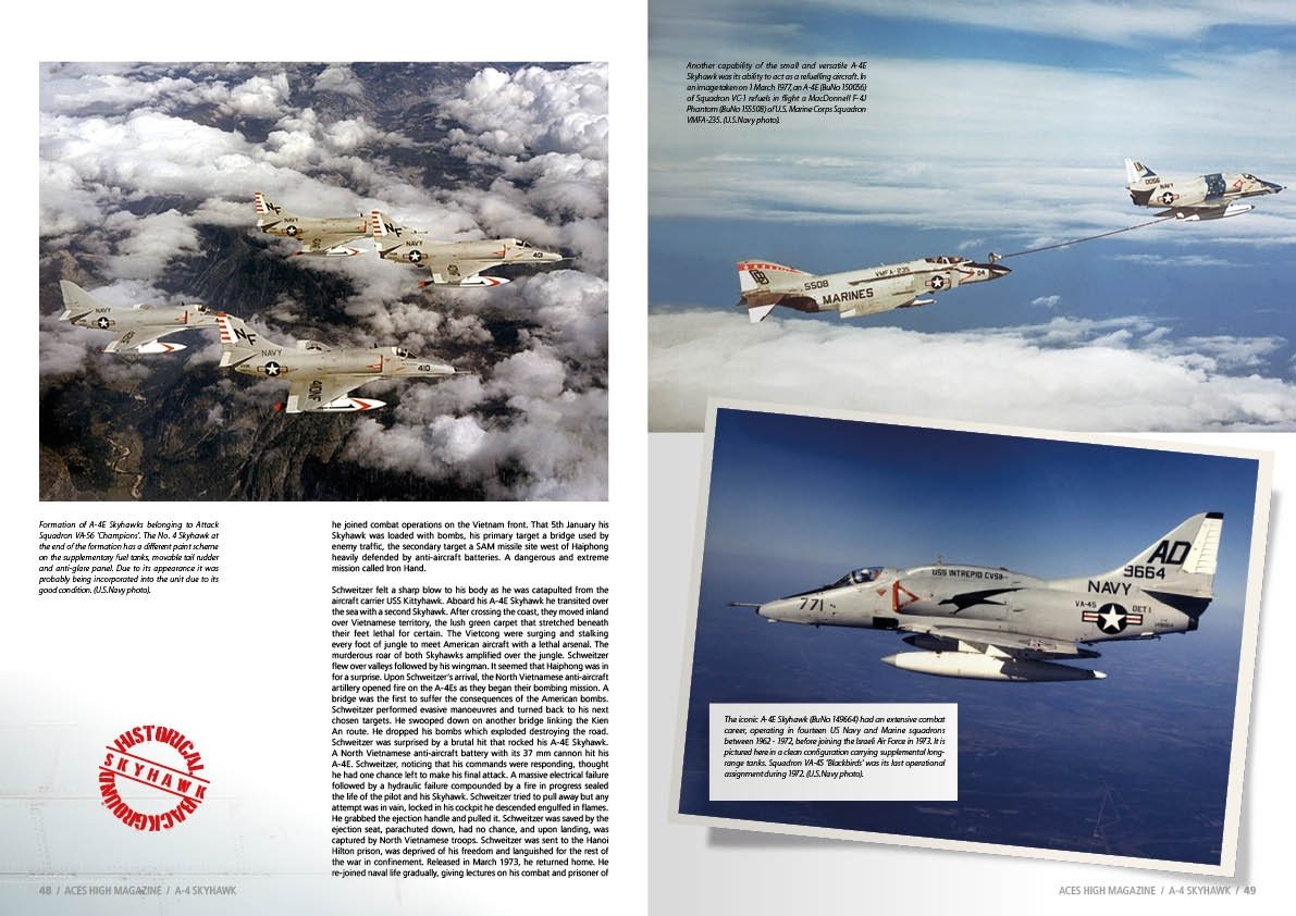 AK-Interactive AK2939 ACES HIGH MONOGRAPHIC SERIES : SKYHAWK (Anglais / Espagnol) – immagine 5
