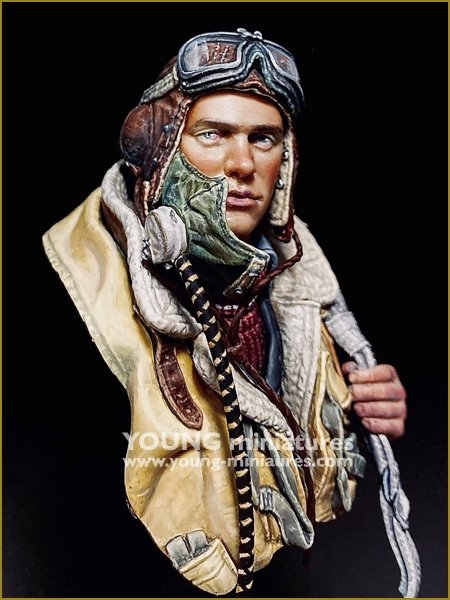 Young Miniatures YM1891 Bataille d&amp;#39;Angleterre Pilote de la RAF Seconde Guerre mondiale 1/10 – image 3
