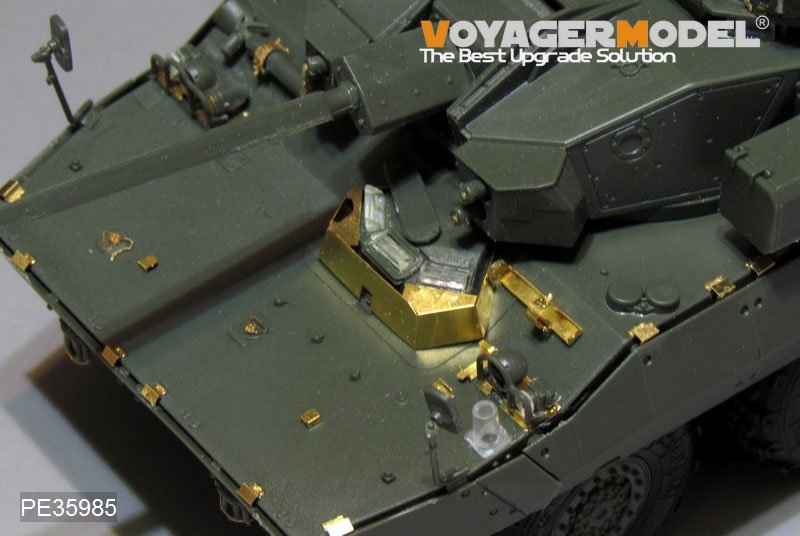 Maquette Voyager PE35985 AMX-10RCR T-40M IFV français moderne, modèle de base pour Tiger, échelle 1/35 (réf. 4665) – Bild 16