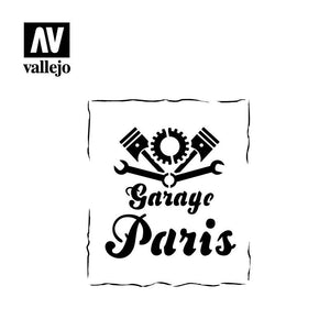 Panneau de garage vintage Vallejo ST-LET001, échelle 1/35 – image 2