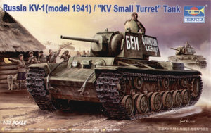 Trumpeter 00356 Russie KV-1 (modèle 1941) / Char à tourelle courte KV (1/35)