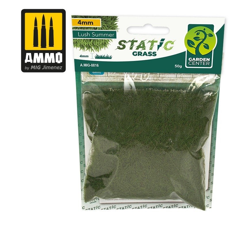 Munitions Mig Jimenez 8816 Static Grass - Lush Summer – 4 mm