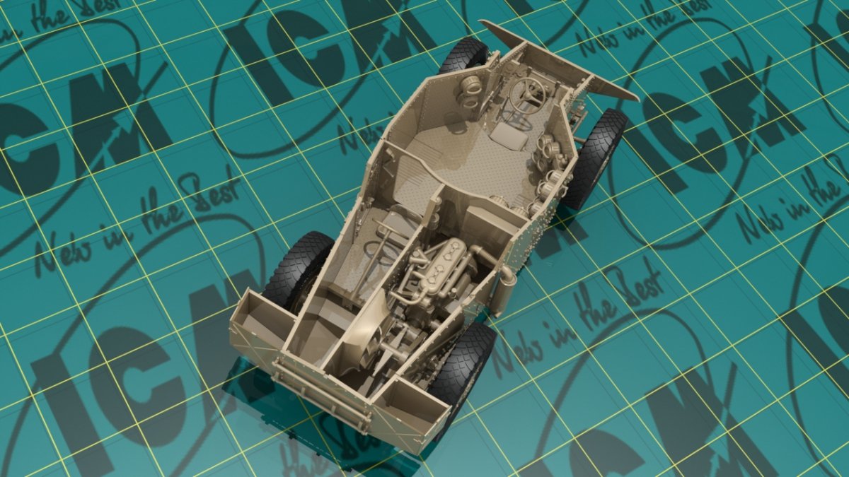 ICM 35382 P 204 (f) avec équipage de véhicule blindé allemand (1/35) – image 10