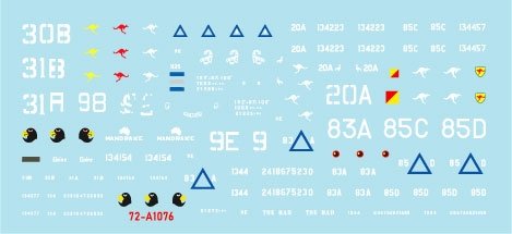 Star Decals 72-A1076 Australie au Vietnam n° 2. Véhicules blindés de transport de troupes australiens M113. M113A1, M125A1 et M577 à l&amp;#39;échelle 1/72 – image 3