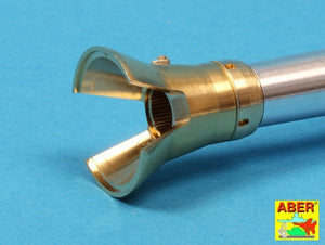 Aber 16L-08 Frein de bouche ancien pour le canon des premiers chars Tiger I et Tiger II (tourelle Porsche) / Frein de bouche ancien pour le canon de 8,8 cm des Tiger I et Tiger II (tourelle Porsche) allemands, échelle 1/16 – image 10