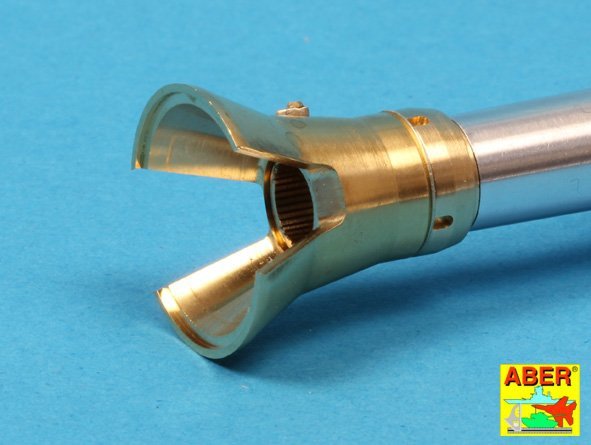 Aber 16L-08 Frein de bouche ancien pour le canon des premiers chars Tiger I et Tiger II (tourelle Porsche) / Frein de bouche ancien pour le canon de 8,8 cm des Tiger I et Tiger II (tourelle Porsche) allemands, échelle 1/16 – image 10