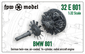 FPW Modèle 32E801 BMW 801 (Fixe) 1/32