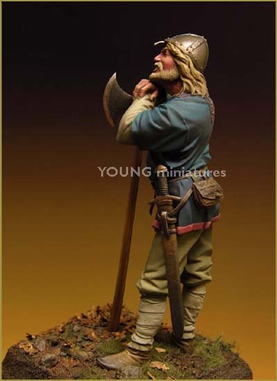 Young Miniatures YH9003 Seigneur de guerre viking 10e ap. J.-C. 90 mm – image 4