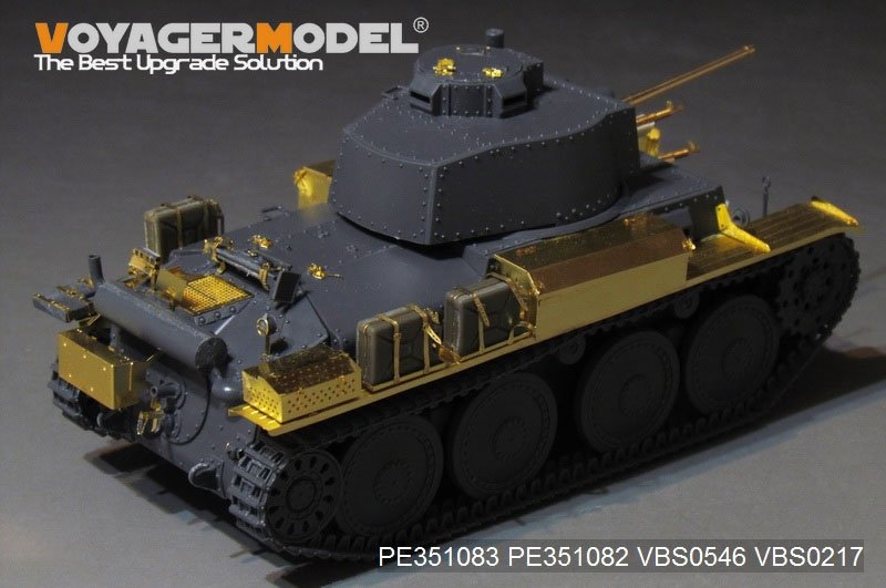 Voyager modèle PE351083 WWII allemand Pz.Kpfw.38(t) Ausf.E/F Tamiya 1/35 – image 15