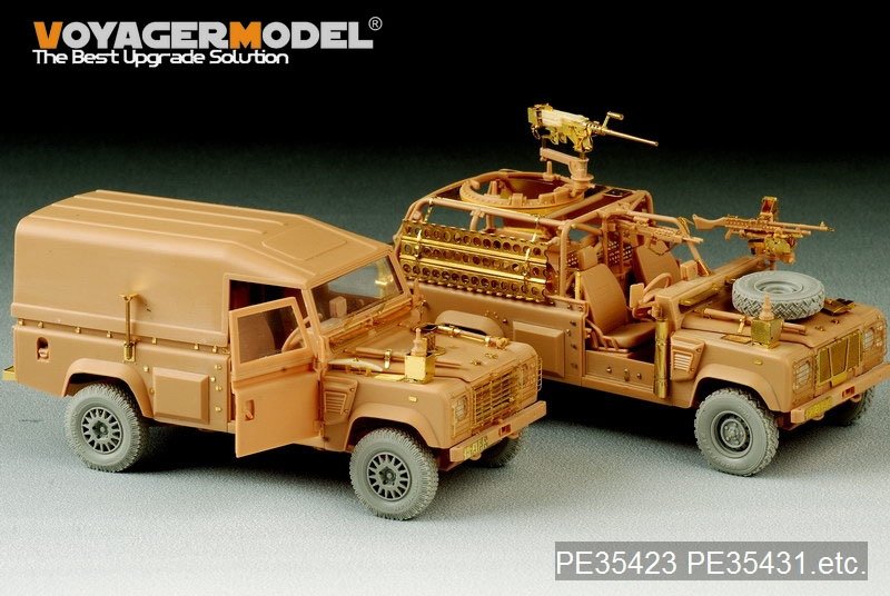 Maquette Voyager PE35423 Defender 110 Hardtop britannique moderne pour HOBBY BOSS 82448 1/35 – immagine 10