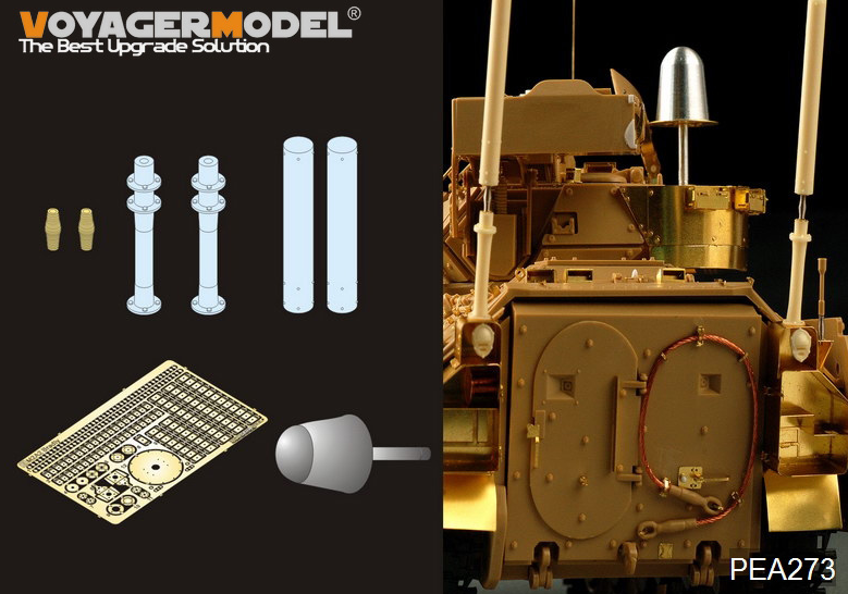 Maquette Voyager PEA273 Véhicule de combat d'infanterie américain moderne M2A2 ODS AD pièces détachées 1 (pour TAMIYA 35264) 1/35 