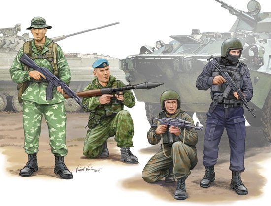 Trumpeter 00437 Force d'opérations spéciales russe 1/35