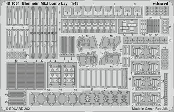 Eduard BIG49297 Blenheim Mk.I AIRFIX 1/48  – image 5