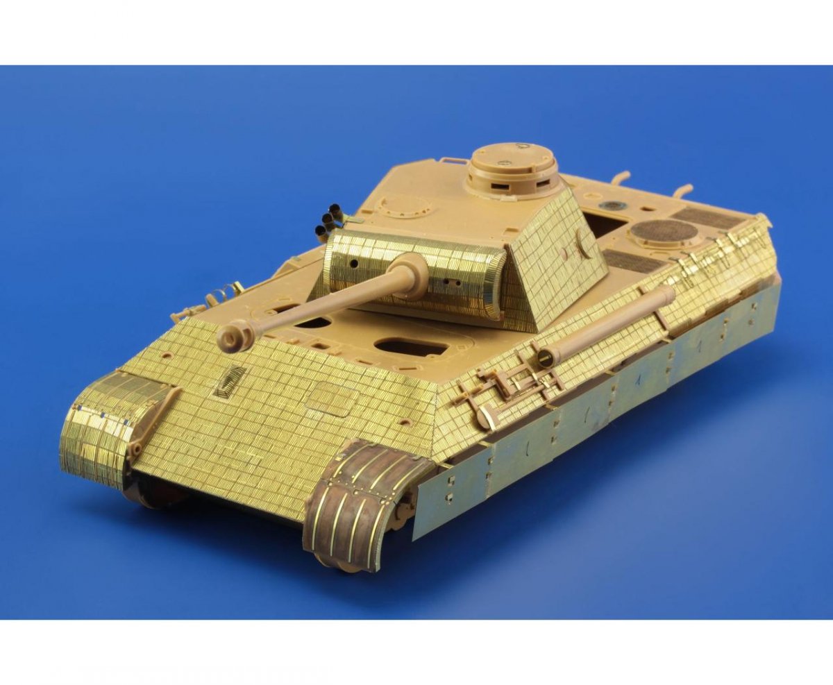 Edouard 36307 Pz. Kpfw. V Panther (Ausf. D) Schürzen ZVEZDA 1/35 – Bild 2