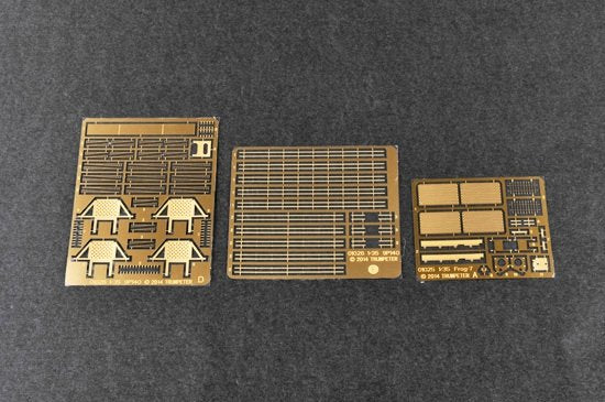 Trumpeter 01026 Russe 9P140 TEL du système de lance-roquettes multiples 9K57 Uragan 1/35 – immagine 13