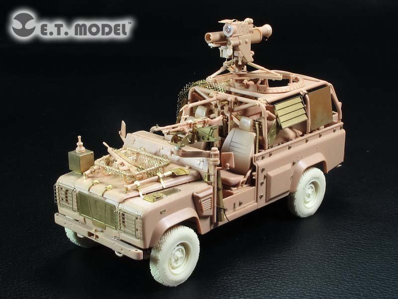 ET Model E35-178 Land Rover WMIK avec missile antichar MILAN (Pour HOBBY BOSS 82447) (1/35) – immagine 4