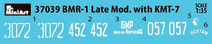 MiniArt 37039 BMR-1 Mod tardif. avec KMT-7 1/35 – immagine 11