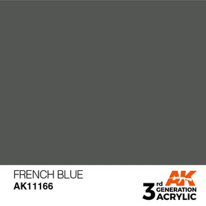 AK Interactive AK11166 BLEU FRANÇAIS – STANDARD 17 ml
