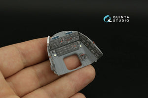 Intérieur imprimé en 3D et coloré sur papier décalcomanie Quinta Studio QD48383 Mi-17 (Trumpeter) 1/48 – Bild 11