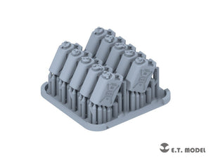 Ensemble de bidons d&amp;#39;eau de 20 L de l&amp;#39;armée américaine ET Model P72-003 (impression 3D) à l&amp;#39;échelle 1/72 – Bild 3